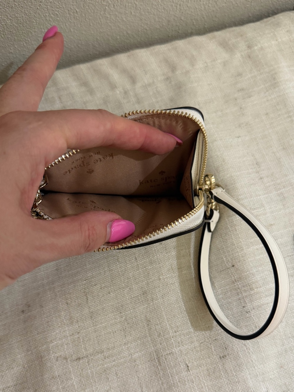 kate spade Snack Bar Burger Wristlet Cardholder NWT - Picture 6 of 6